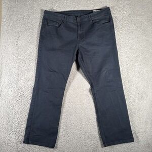 Buffalo David Bitton Jeans Mens 40x32 (fit 42x30) Sam‎ X Navy Blue Straight